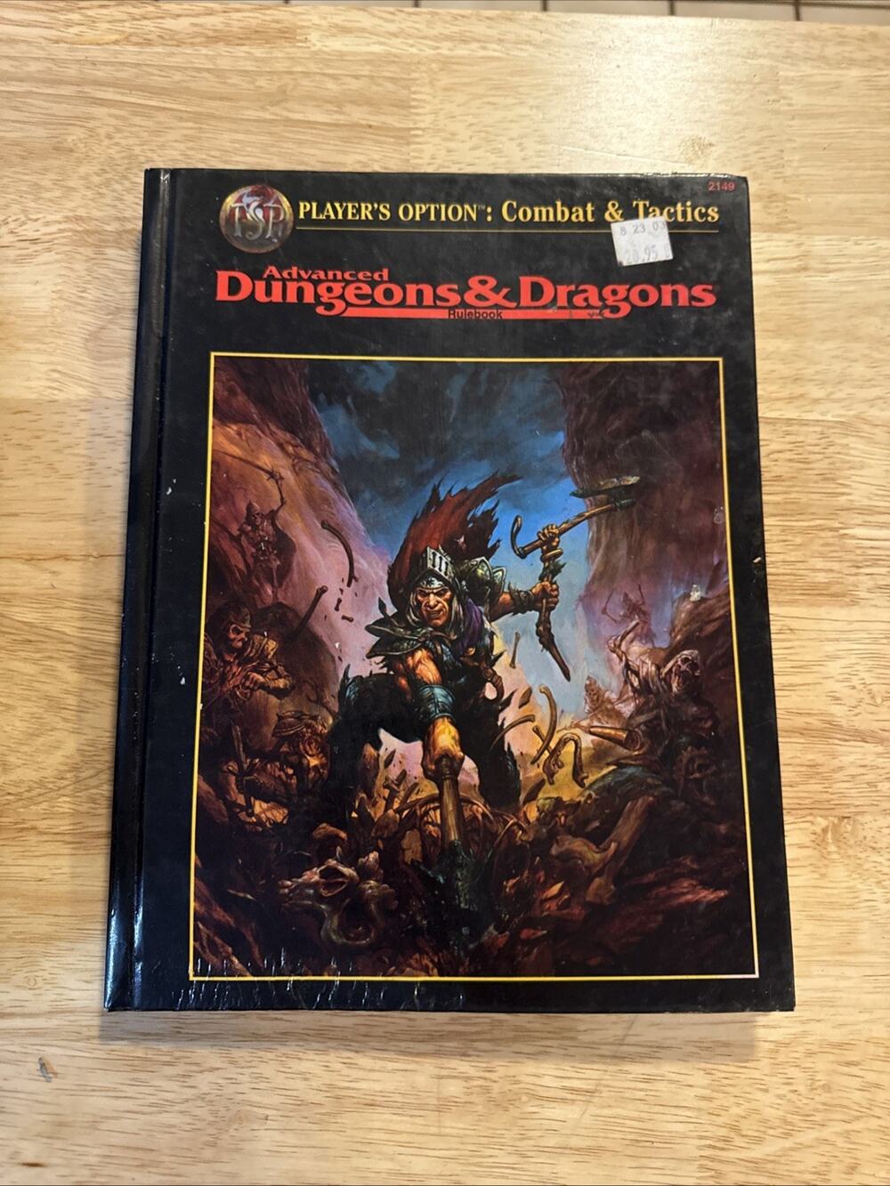 Player's Option Combat & Tactics AD&D Vintage Hardcover Book 2149 Rulebook SALE